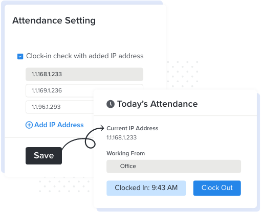 attendance ip restriction